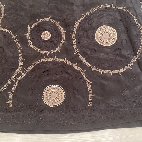 NWT Chico’s Circular Opulence Carabel Skirt In Fudge Size 1. (M/8) - Picture 2 of 9